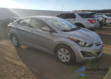 2016 Hyundai Elantra Se из США, поврежденный, VIN 5NPDH4AE3GH764918